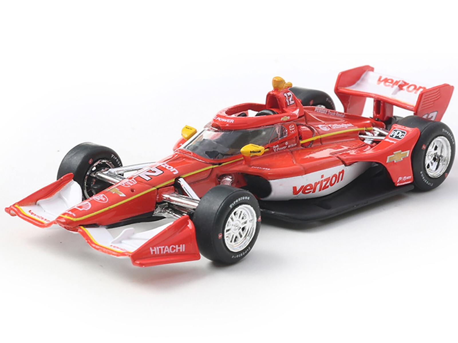 DALLARA INDYCAR #12 POWER VERIZON RCC NTT SERIES 2025 1/64 BY IXO IND64005