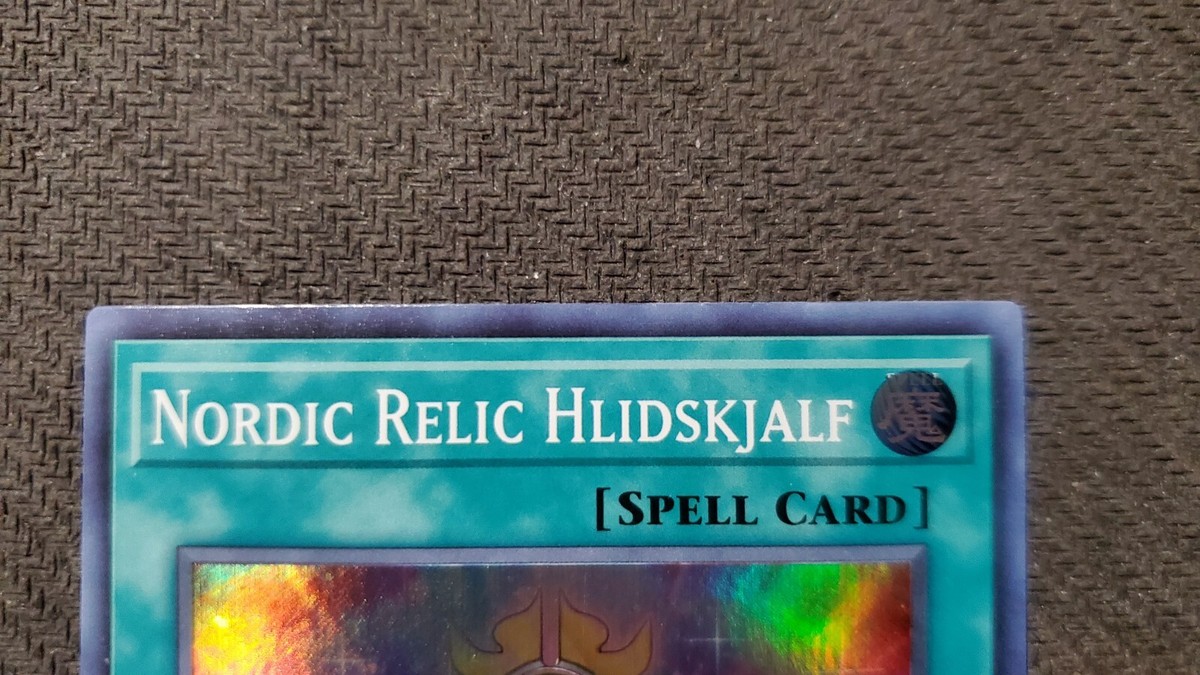 yugioh legacy of the duelist nordic deck Nordic Relic Hlidskjalf BACH-EN055 1st Edition Yu-Gi-Oh Battle Of Chaos