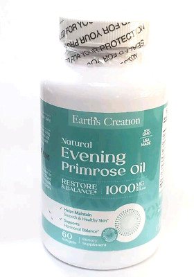 Evening Primrose Oil 1000mg, 60 softgels