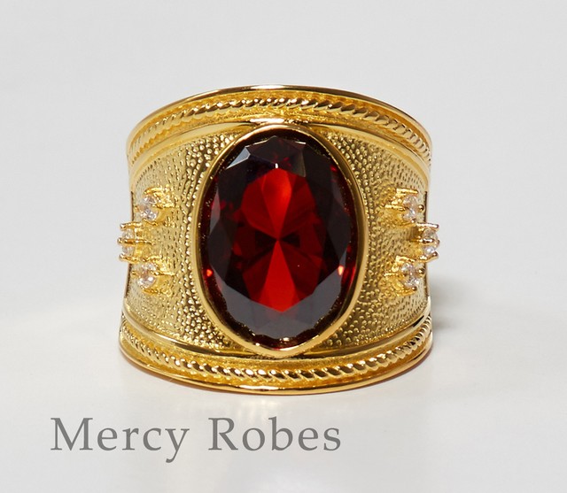 Women's Apostle Ring, Clergy, Style (SUBS864 GR), Red eBay