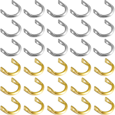 100pcs Fishing Clevis Easy Spin Inline Spinner Lure Spinnerbait Making Supplies