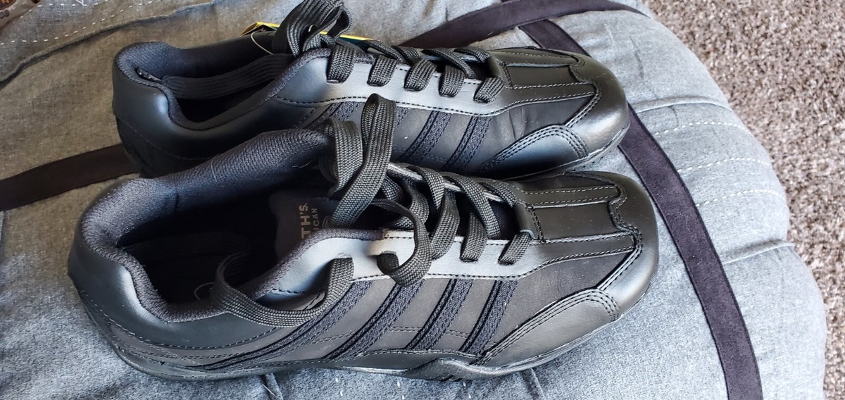 NIB Comfort Work Shoes w Slip Guard Leather Men