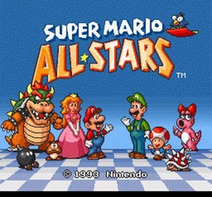SUPER MARIO ALL-STARS - Authentic Original Super Nintendo Game | eBay