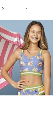 Matilda Jane Marco Swim Top And Polo Swim Bottom Size 8 REVERSIBLE!!!!