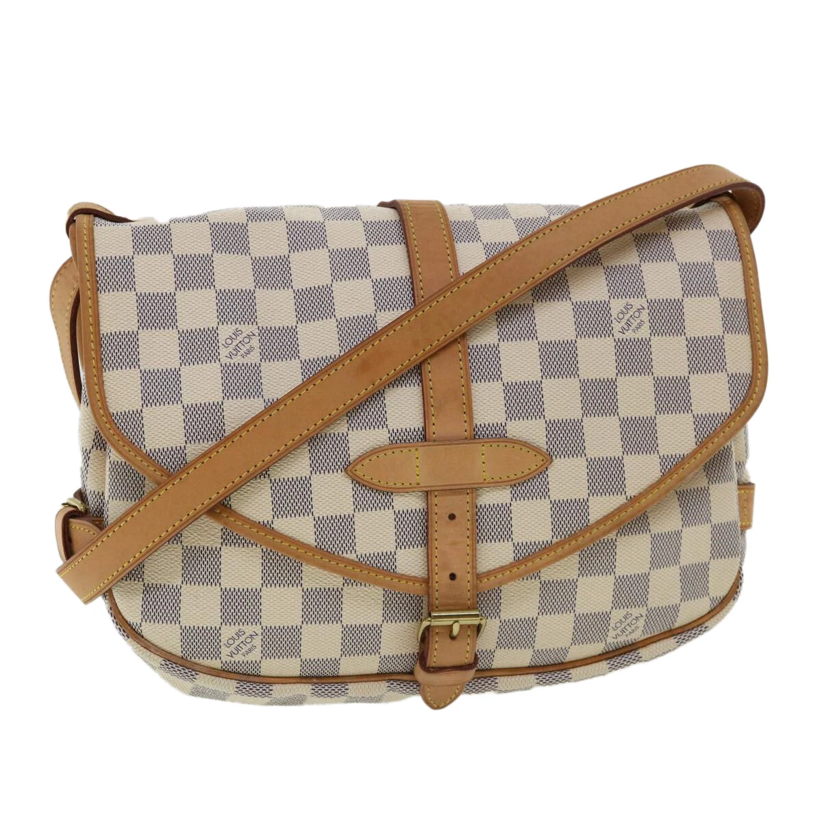 LOUIS VUITTON Monogram Canvas Saumur 30 Shoulder Bag