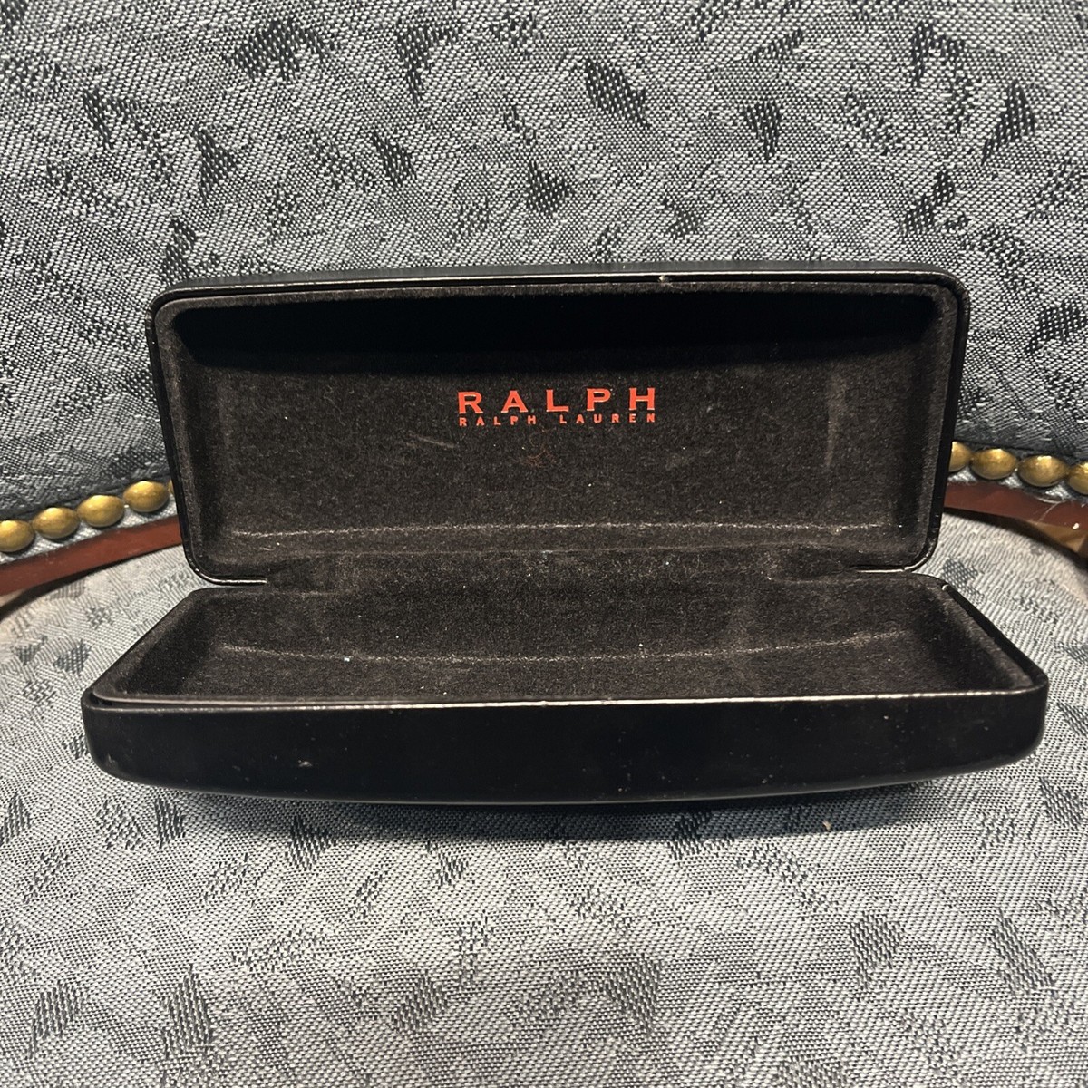 Ralph Lauren Hard Shell Eyeglasses Sunglasses Case Black