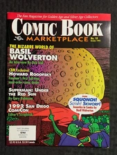 1992 COMIC BOOK MARKETPLACE Magazine #18 FN 6.0 Basil Wolverton / Superman