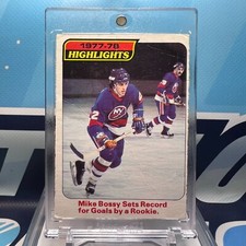 1978-79 O-Pee-Chee #1, MIKE BOSSY RC??? Vintage Rookie Hall of Famer Card. rookie card picture