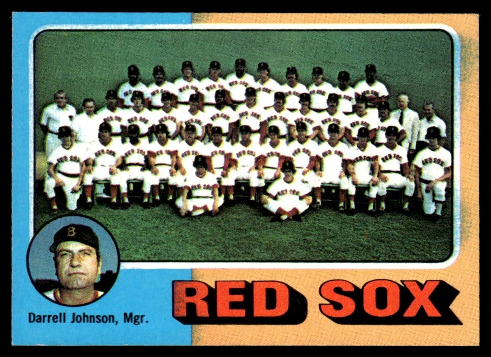 1975 Topps Mini Boston Red Sox / Darrell Johnson Boston Red Sox #172