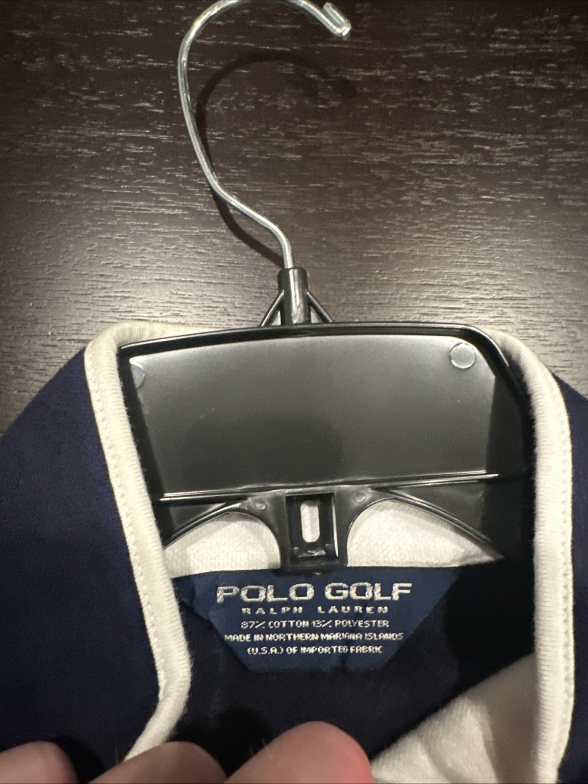 Maglione vintage POLO RALPH LAUREN BIG PONY 1 4 zip UOMO XL BLU