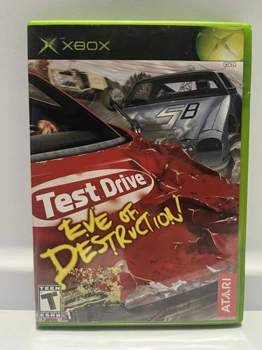 Test Drive Eve of Destruction (Microsoft Xbox, 2004) Complete CIB Tested