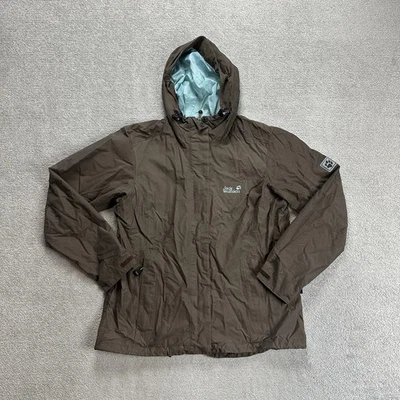 JACK WOLFSKIN Damen Jacke Gr L Windbreaker Regenjacke Windjacke 24812 Braun - Bild 1 von 4