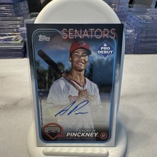 Topps Pro Debut Andrew Pinckney Autograph Rookie #PD-117 Harrisburg Senators