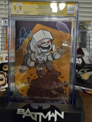 Transformers #19 Skybound Images Foil Sighned by Daniel Warren Johnson CGC 9.9