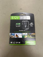 PNY Premier-X 512GB Micro SDXC Flash Memory Card with Adapter