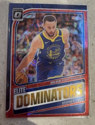 2024-25 Donruss Optic Stephen Curry Elite Dominators Red International #4