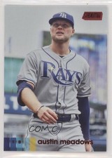 2020 Topps Stadium Club Red Foil Austin Meadows #62 07bj