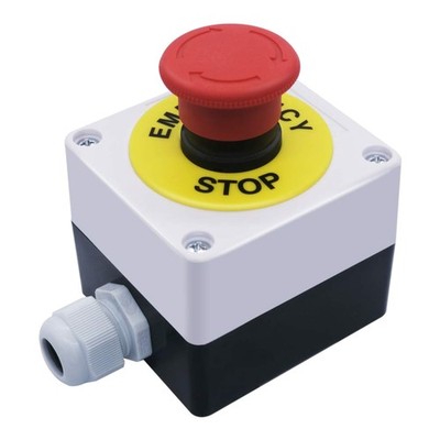 Not-Aus-Druckschalter 2 NC Ith 10A Ui 600V Verriegelung