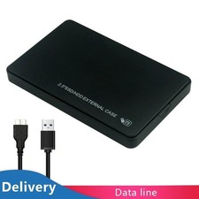 USB 3.0 2TB SATA SSD External Hard Drive Portable Desktop Mobile Hard Disk Case