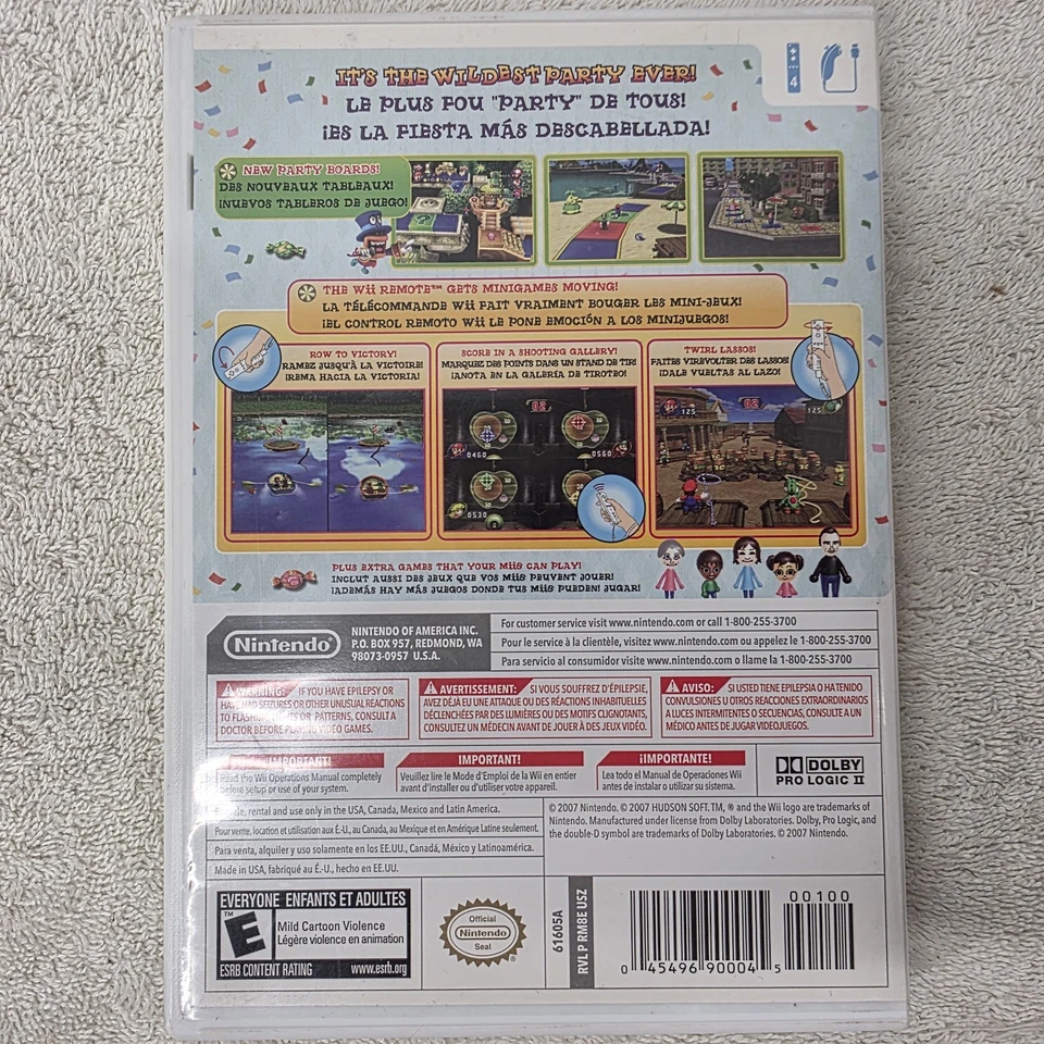 Mario Party 8 (Nintendo Wii, 2006) Complete - Tested - Image 2 of 4