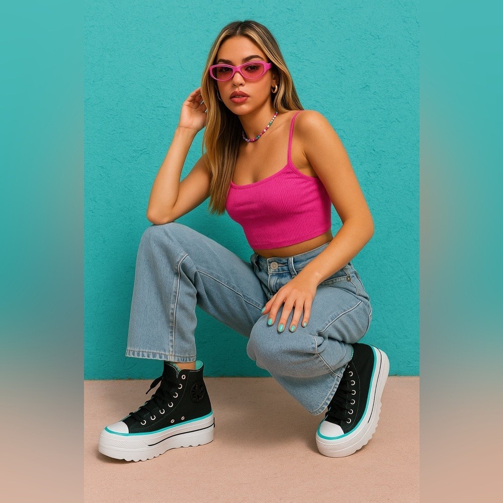 Converse Chuck Taylor All Star Lift 2X Hi &ndash; Sz 10.5 Women 