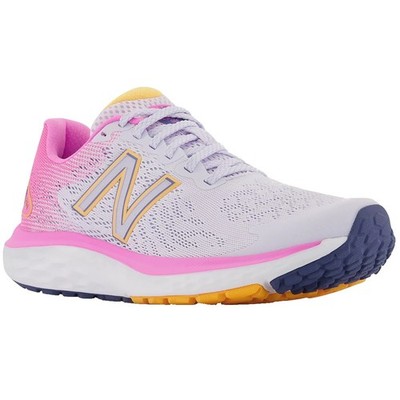 Schuhe Universal Damen New Balance Fresh Foam 680V7 W680CE7 Rosa-Gelb