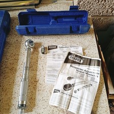 Draper 34570 3004A Torque Wrench 10nm - 80nm + 3/8th to 1/2inch adaptor 