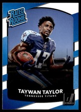 2017 Donruss Taywan Taylor Rookie Tennessee Titans #315