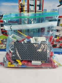 LEGO City 60110 Fire Station Box All Instructions & MiniFigs Missing 3 Pieces