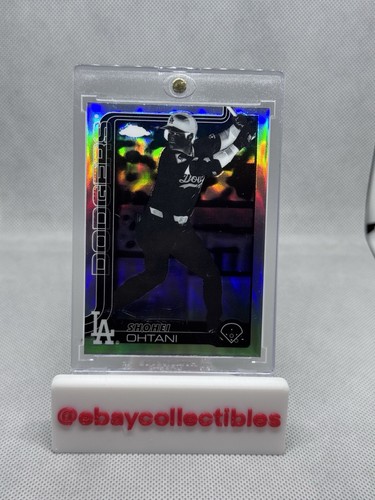 2025 Topps Chrome Negative Refractor #1 Shohei Ohtani 