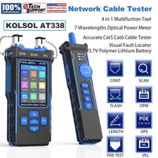 Network Cable Tester LAN Optical Wire Meter Power Meter Tester Tracker RJ11 RJ45