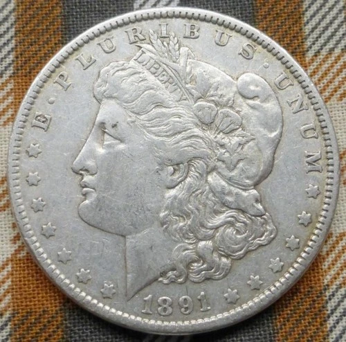 1891-P Morgan Dollar — photo from the most recent tracked eBay sale