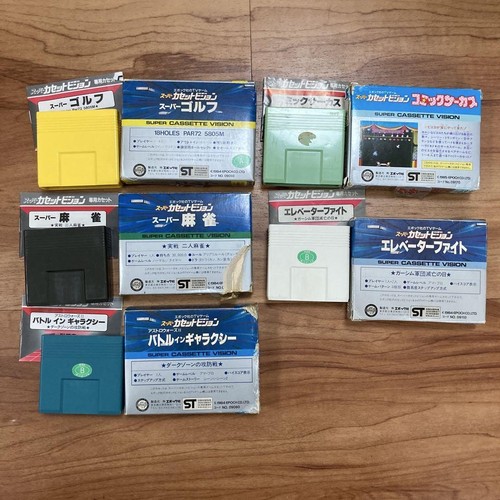 Super Cassette Vision Body, 5-Piece Software Set,Tested - Picture 10 of 10