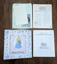 Big LOT/VTG "PRECIOUS MOMENTS" Photo Album- Printed Papers x SCRAPBOOKING Ideas