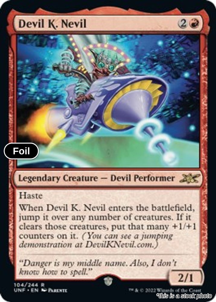 Devil K. Nevil Foil [UNF - 104]