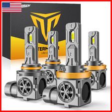 Termitor H11 9005 Led Bulbs Combo 80000Lm Super Brighter 11 Halogen Mini Size