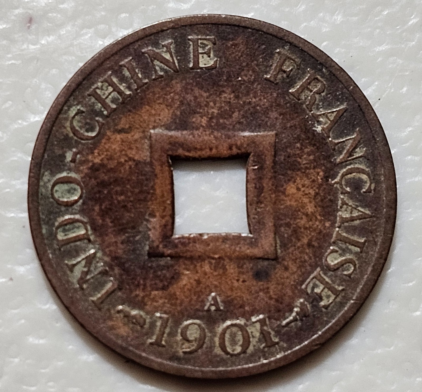 French Indochina 2 Sapeque 1901A (5)