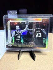 2025-26 Topps Dub Nation Blackout #291 GSW Warriors Steph Curry Draymond Green 