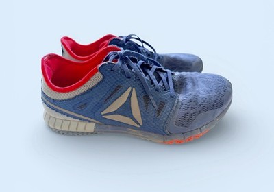 Size 9.5- Reebok Zprint 3D Running Shoes in Collegiate Navy