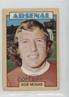1973-74 A&BC Footballers Bob McNab #97 0cp0