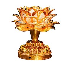 Temple Lotus Flower Lamp Buddhist Prayer Lamps Buddhist Songs Music