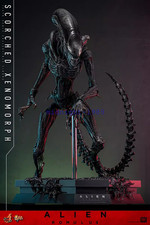 Hot Toys MMS784 Alien Romulus 1/6 Scale Scorched Xenomorph Action Figure Toy