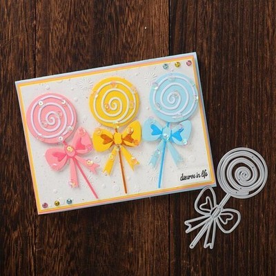 Metall Stencil Cutting Dies DIY Lutscher Scrapbooking Stanzschablone Stencil