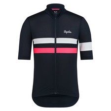 Rapha MENS Brevet Lightweight Jersey- Navy/Hi...