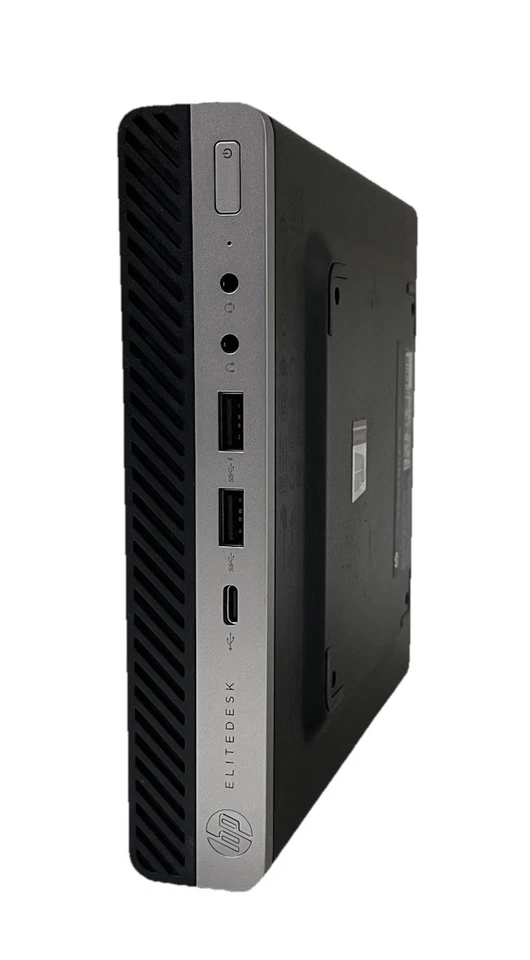 Mini computadora de escritorio PC i5 HP EliteDesk 800 G3 16 GB RAM 256 GB SSD Windows 10 Foto 4 de 4