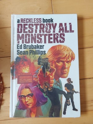 Destroy All Monsters: A Reckless Book - Hardback NEW Brubaker, Ed 26/10/2021