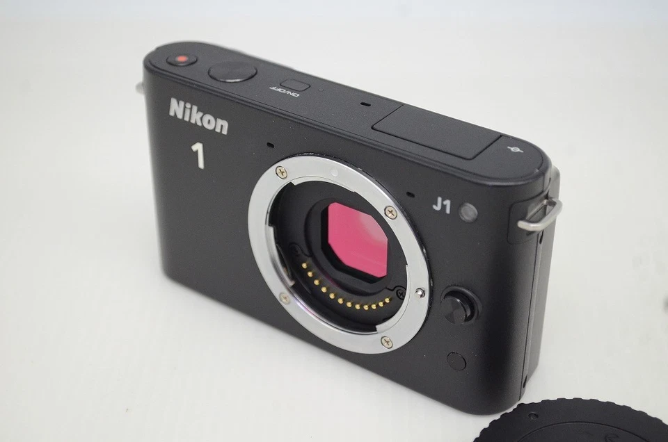 "6,540 shots" Nikon 1 J1 10.1MP Mirrorless Digital Camera Black Body #251106b - Image 2 of 4