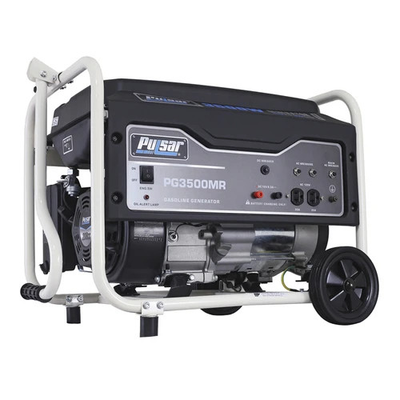 #ad Pulsar PG3500MR 3500W Portable Gas Generator 3000W Run Power $456.41