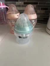 Tommee Tippee Closer to Nature Baby Bottles 9 oz (2) & 5oz New