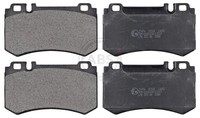 A.B.S. 37454 Bremsbelagsatz, Scheibenbremse For MERCEDES-BENZ